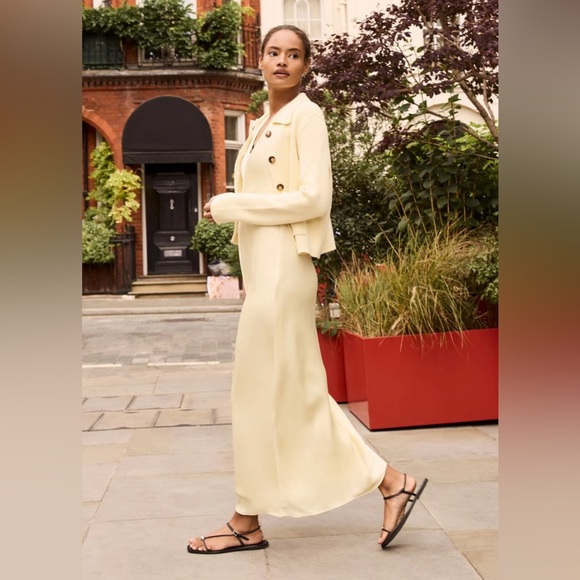 FAVORITE DAUGHTER Column Dress in Yellow XS - Picture 2 of 7